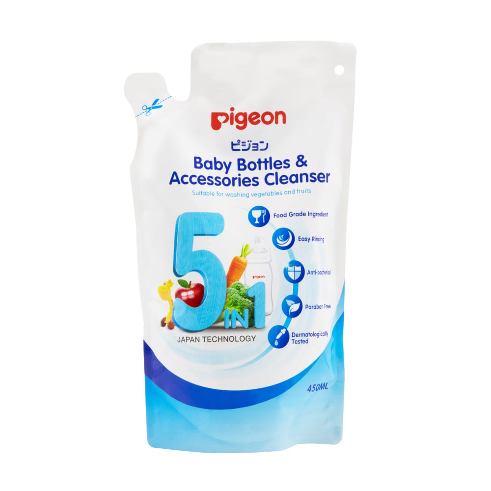 Nước rửa bình Pigeon túi 450ml